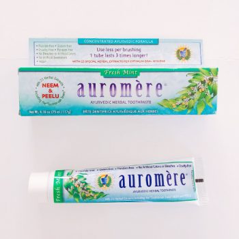 アーユルヴェーダの歯磨き粉「Auromere（オーロメア）」